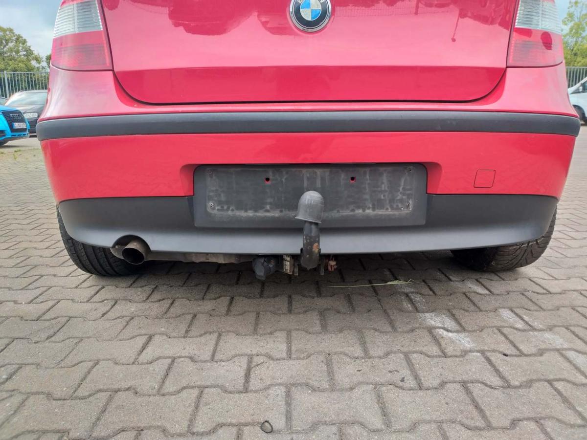 BMW 1er E87 original Stoßstange Stossfänger hinten Japanrot Bj.2006